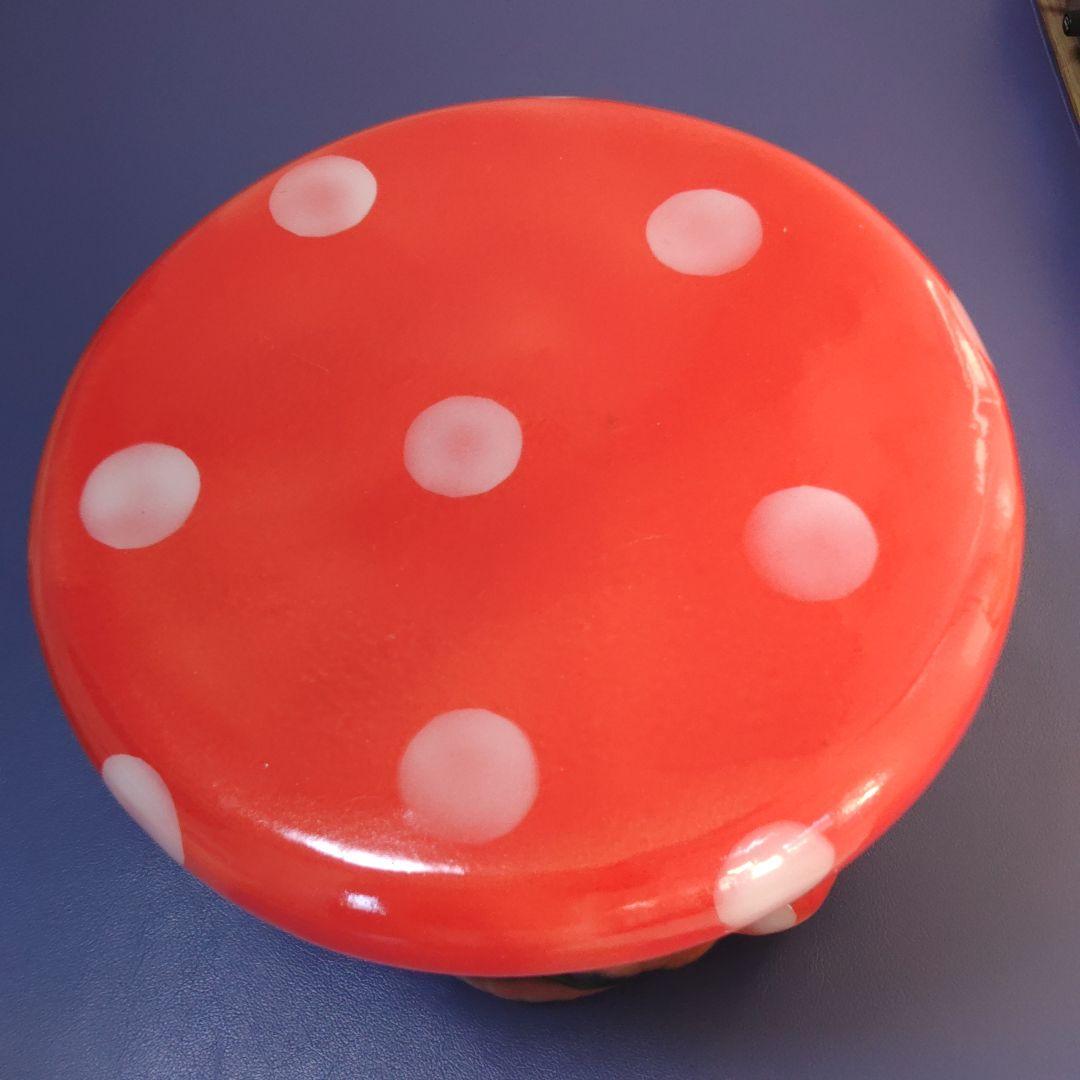 椅子　キノコ　きのこ　陶器製