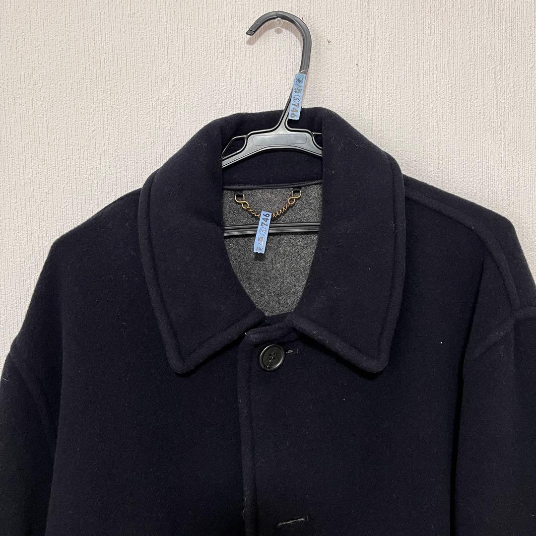 Brooks Brothers ダークネイビー ウール100% イギリス製