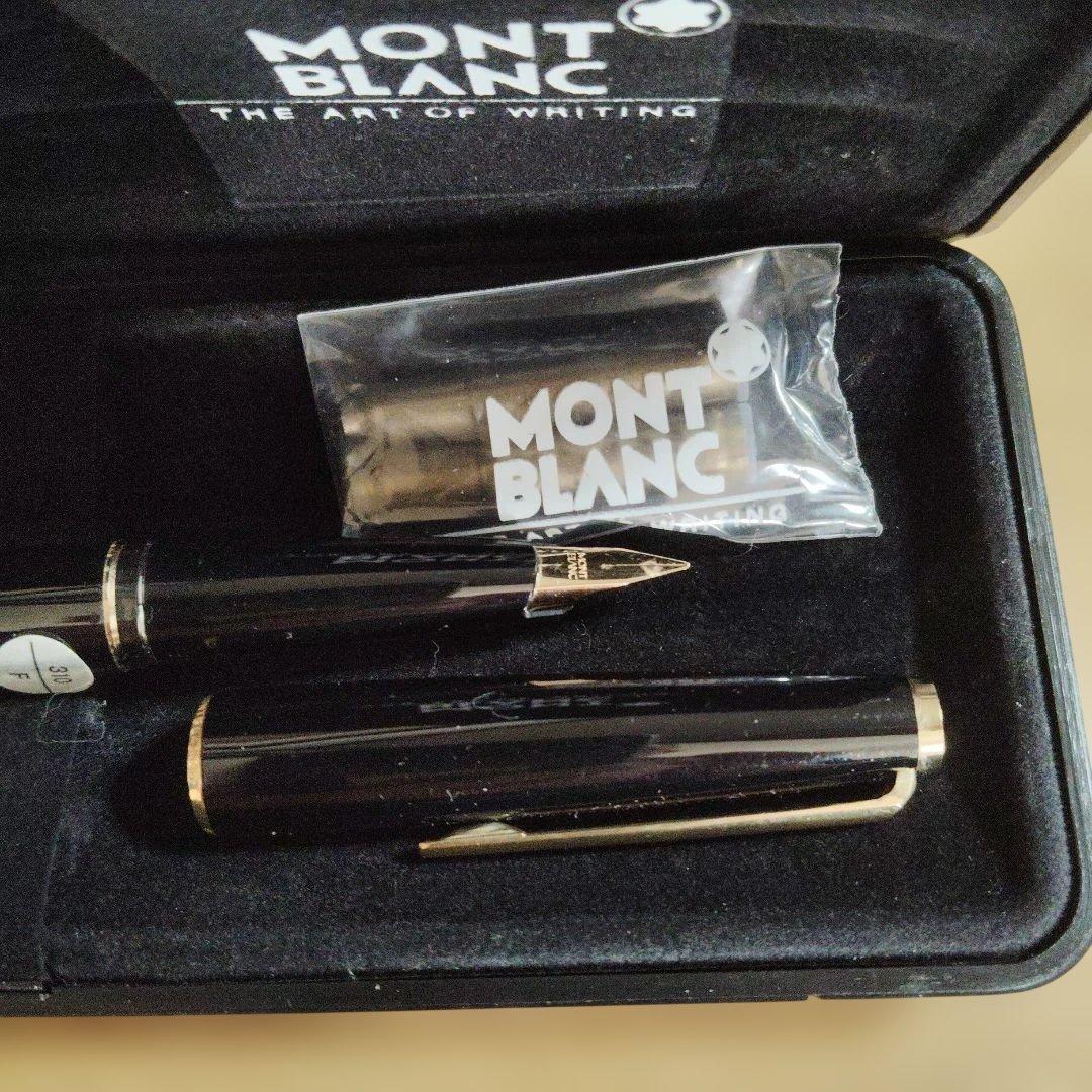 し*ん様 MONT BLANC 万年筆 ブラック ゴールド