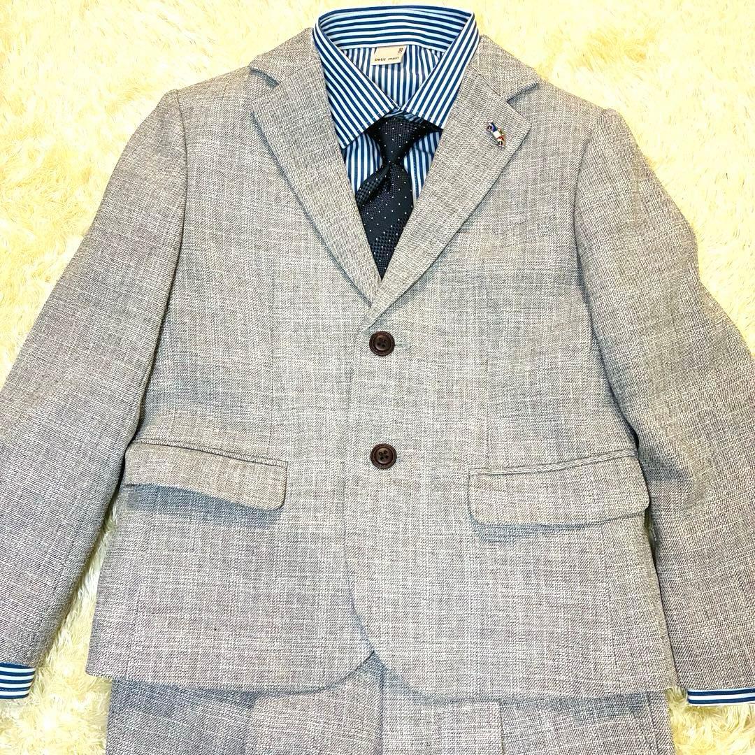 ★未使用petit main スーツ120　卒園入学　七五三　冠婚葬祭フォーマル