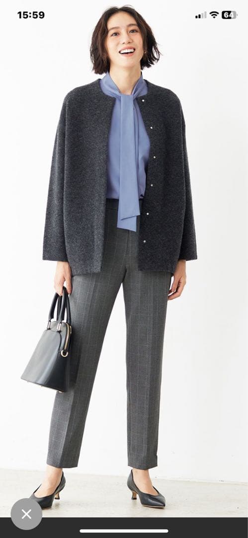 自由区ブークレーニットアウター32