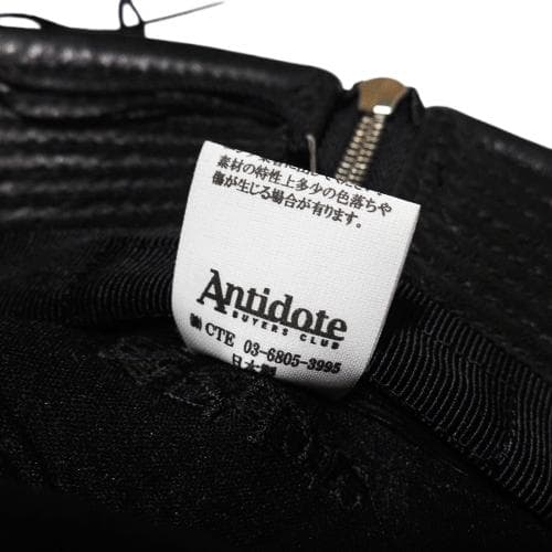 専用レア未使用タグ付 ANTIDOTE BUYERS CLUB レザーハット黒M