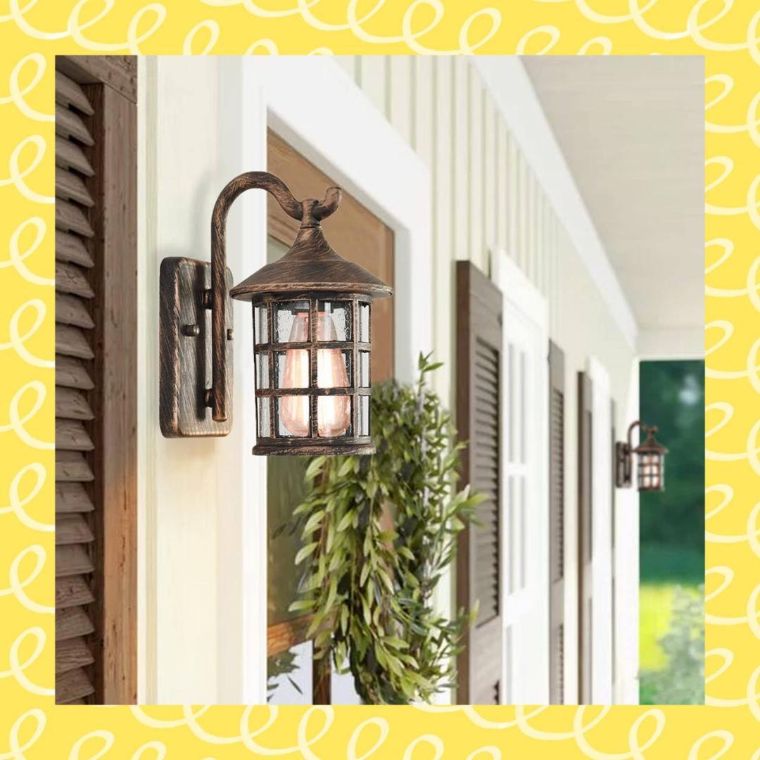 玄関にぴったりのアンティーク調ブラケットライト