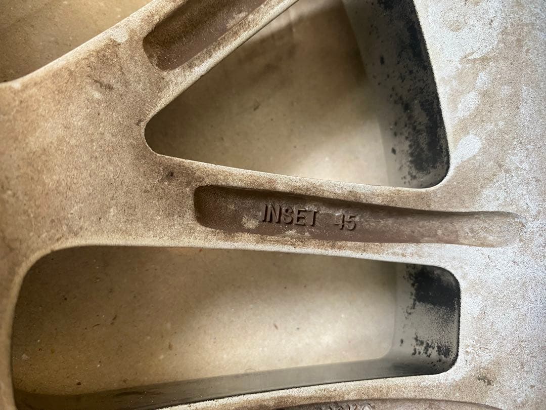 【ゴリさん】16インチ4本セットレグザスメッシュ5J-16 レストアベース