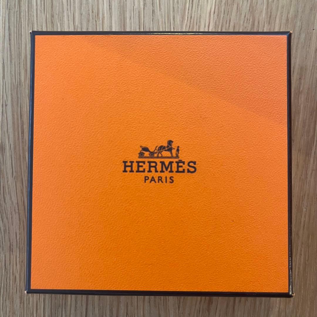 HERMES エルメス　キーホルダー フェール・ア・シュヴァル　ブルー