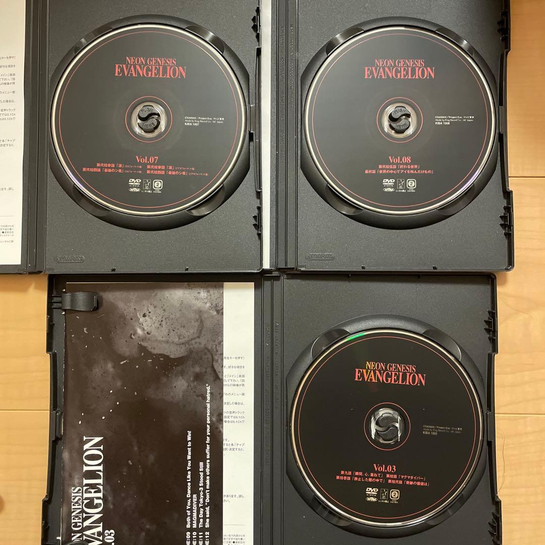 (新世紀エヴァンゲリオンDVD) Vol.01~Vol.08