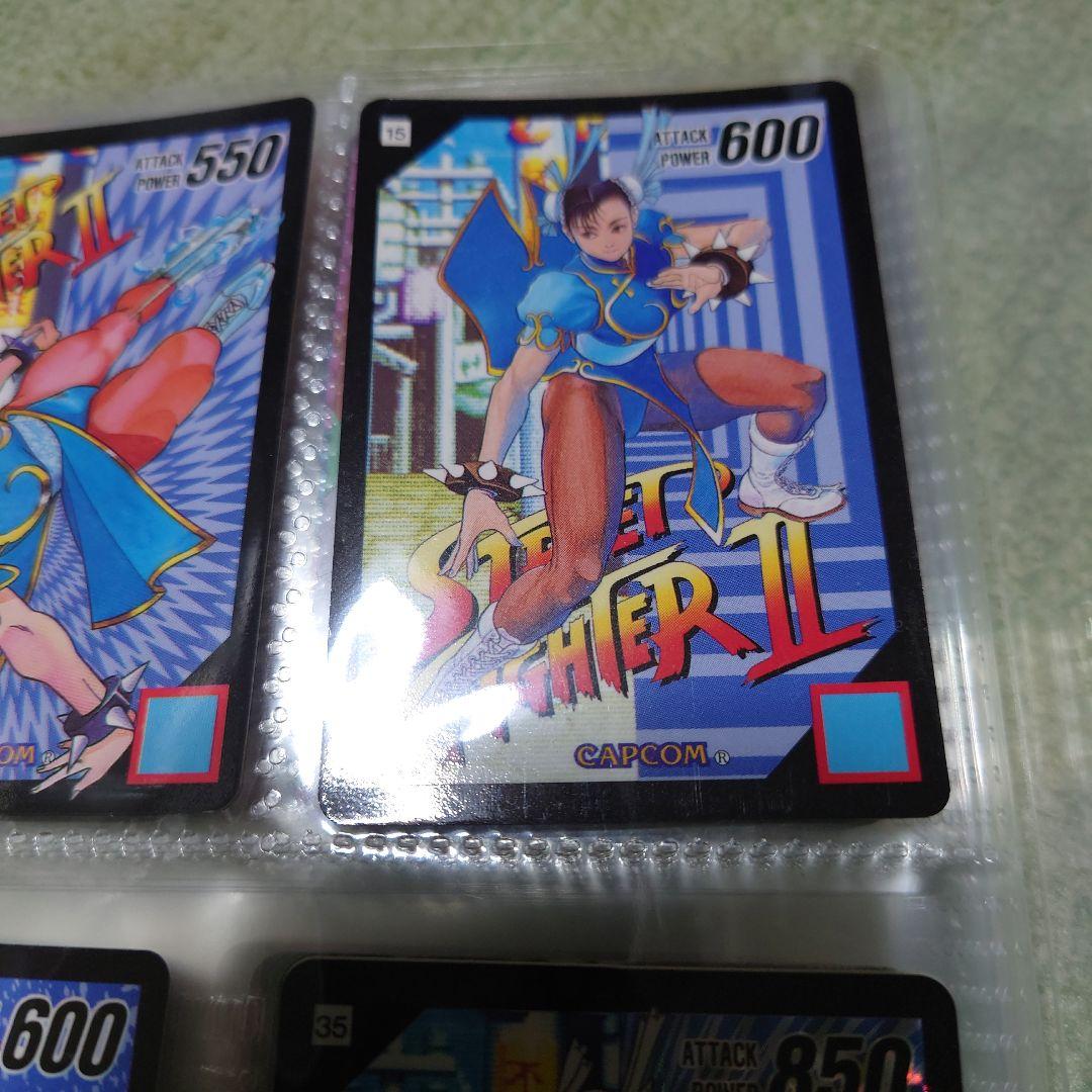 スーパーバーコードウォーズ　ストリートファイターII 　春麗 カード 4枚セット