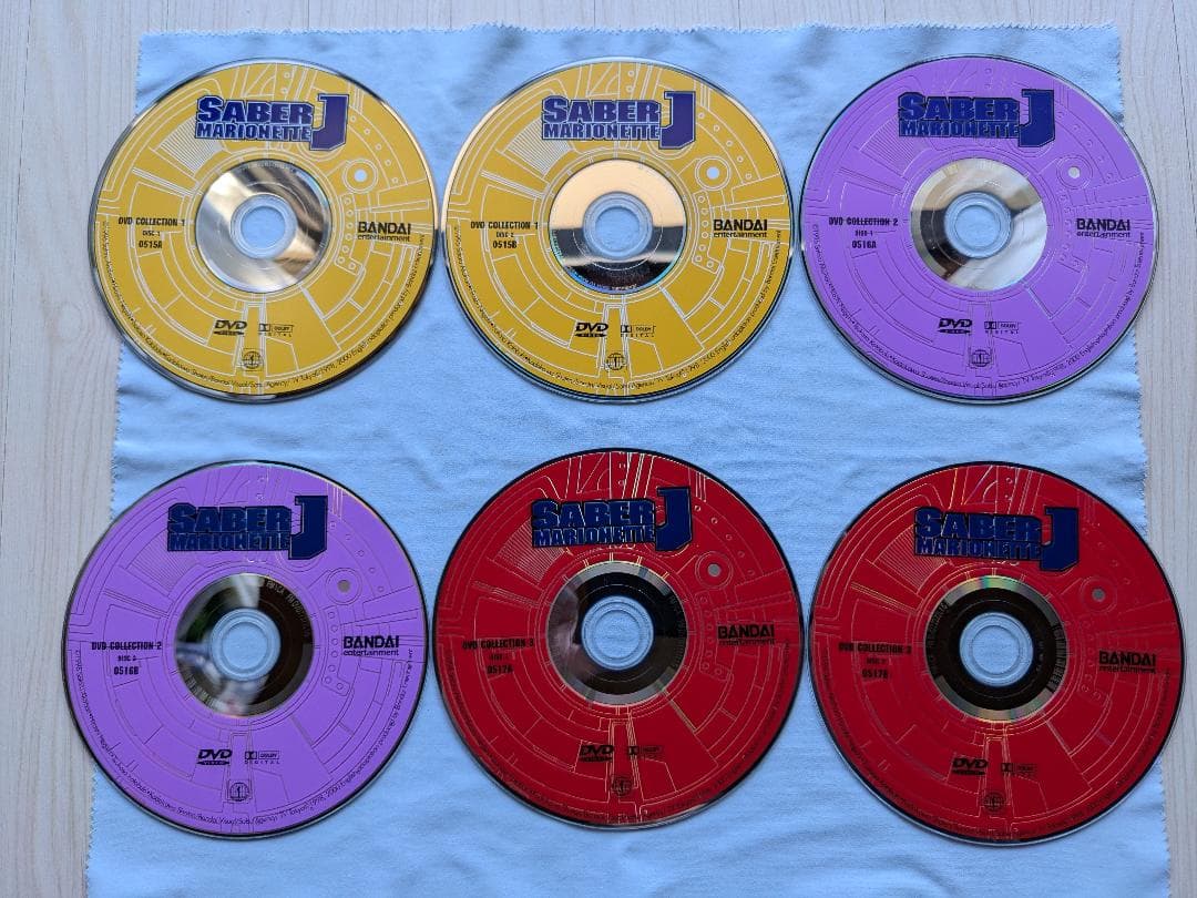 セイバーマリオネット 完全版DVD (北米版) ケース無し