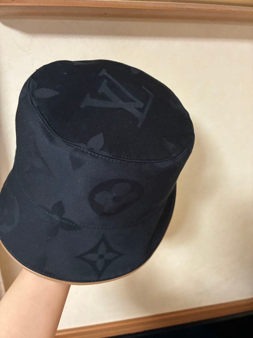 LOUIS VUITTON バケットハット ブラック