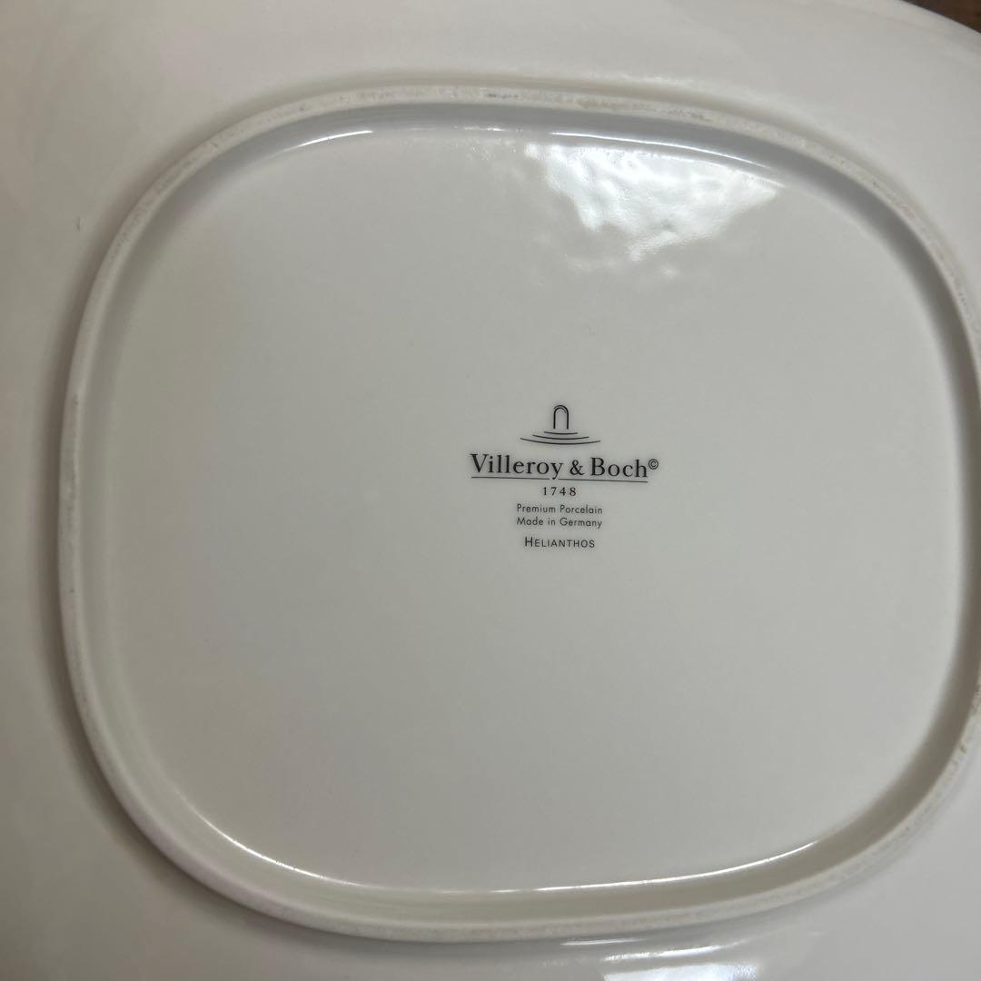 Villeroy＆Bochビレロイ&ボッホ エリアントス プレートひまわり 3枚