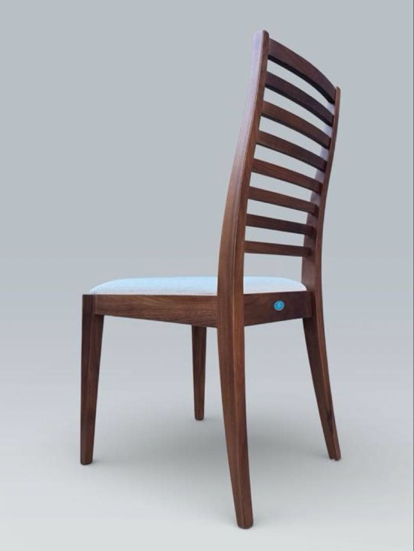 ②秋田木工 IDC大塚家具 ダイニングチェア ラダーバック 曲げ木 ２脚