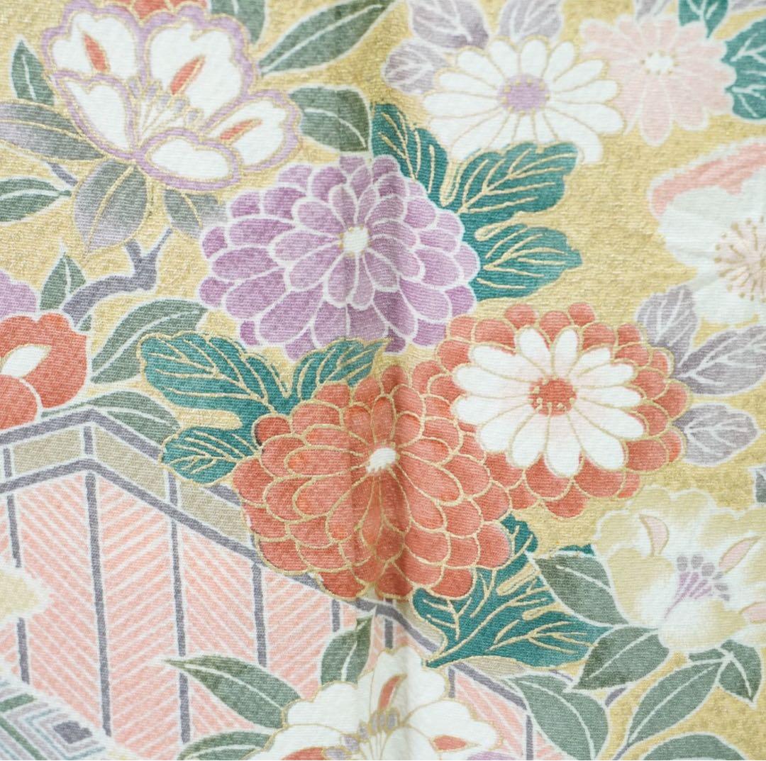 訪問着　4点フルセット 403D難あり　撮影用練習用　七五三 卒業式　入学式