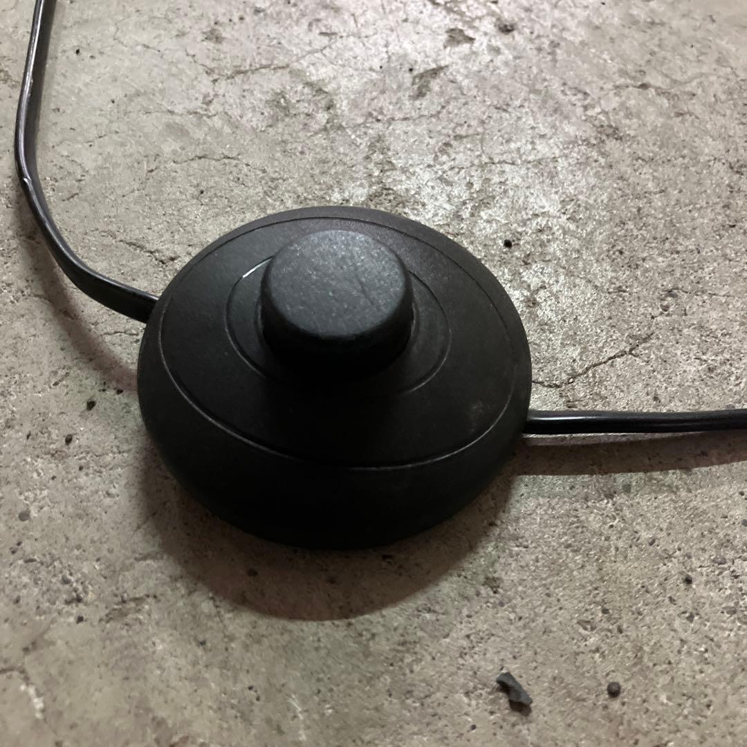 モダン フロアスタンド 照明 サイドテーブルフロアランプ リネンシェード付き