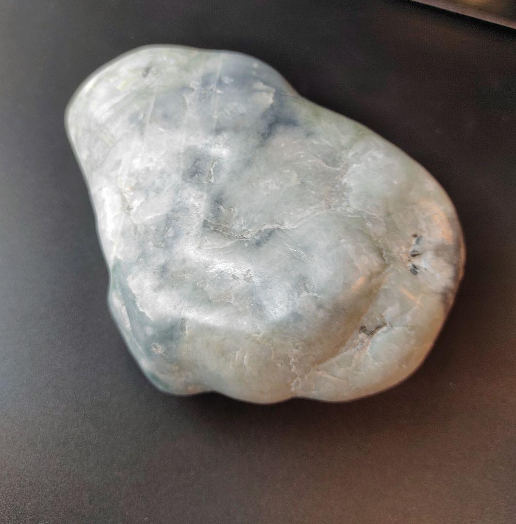 国産翡翠原石 多色　山形景 水石 1044g