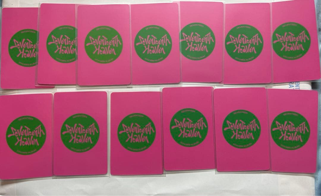 Seventeen Heaven 中国 トレカ 一直娯 4.0