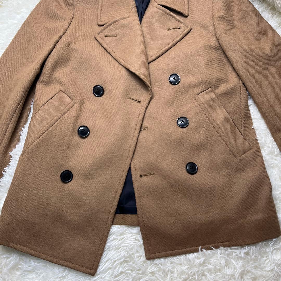 Paul Smith ポールスミス PS ウール ダブル Pコート キャメル M