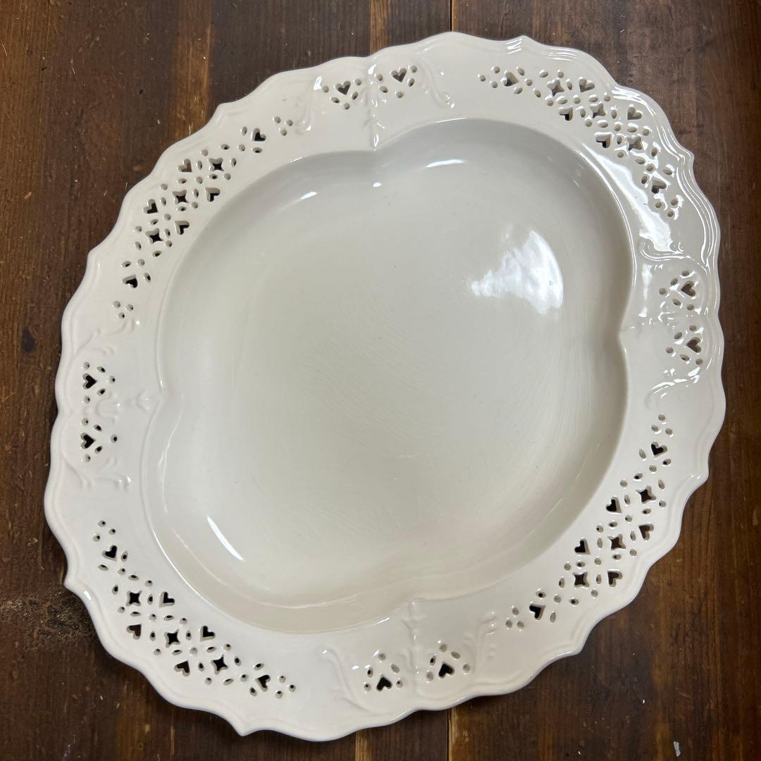 希少　HARTLEY GREENS オーバルリム皿　イギリスアンティーク