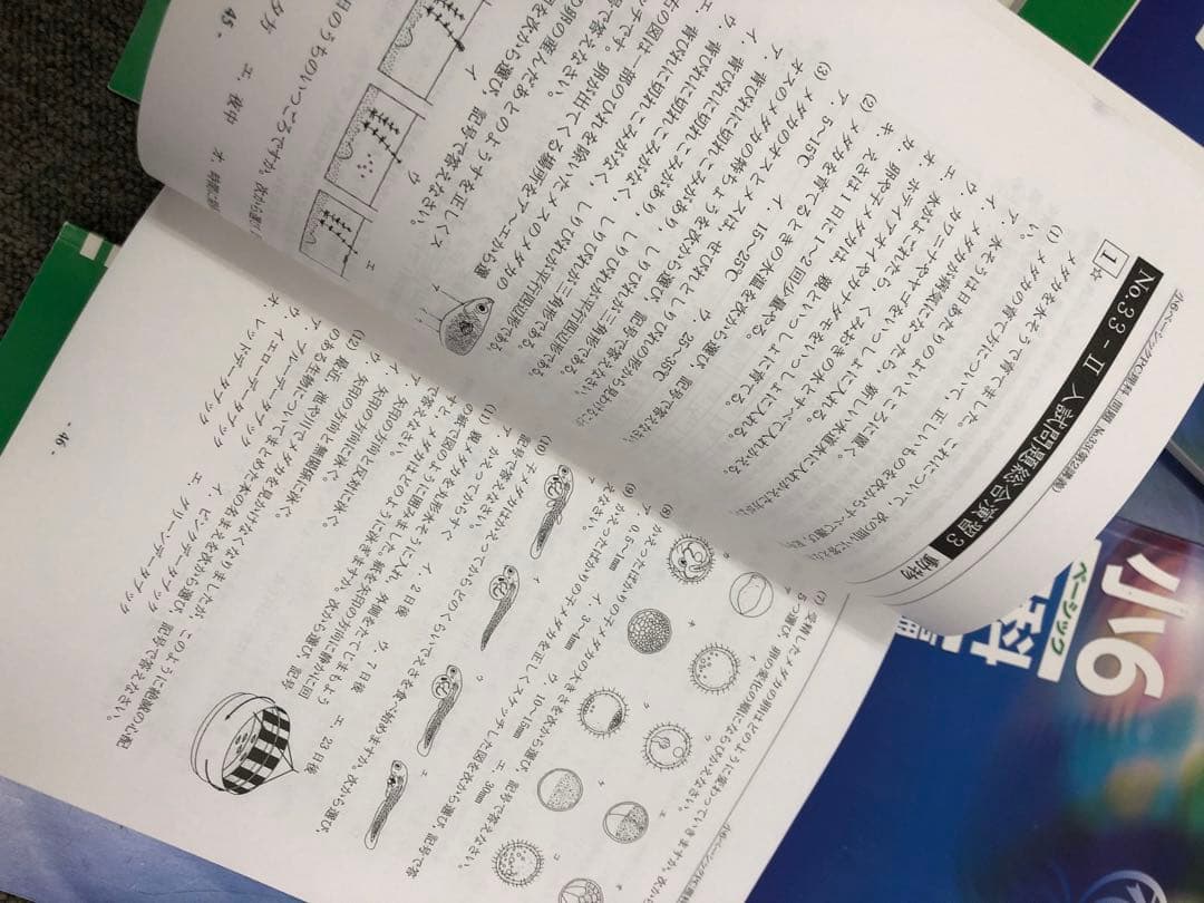 希学園　小6　 ベーシック算数/理科　第1～第4分冊　中古　2024年使用