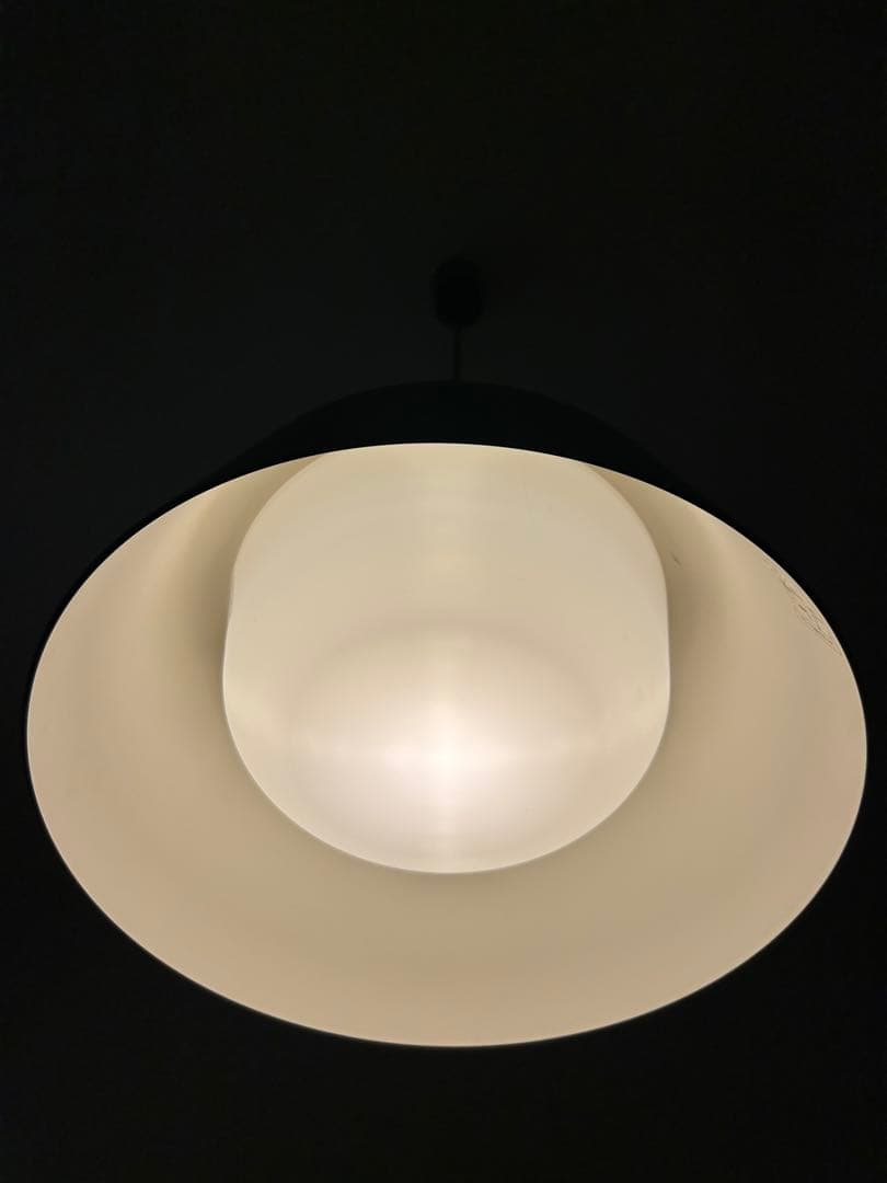 最終値下げ 美品 無印良品 ペンダントライト 台形L マットブラック