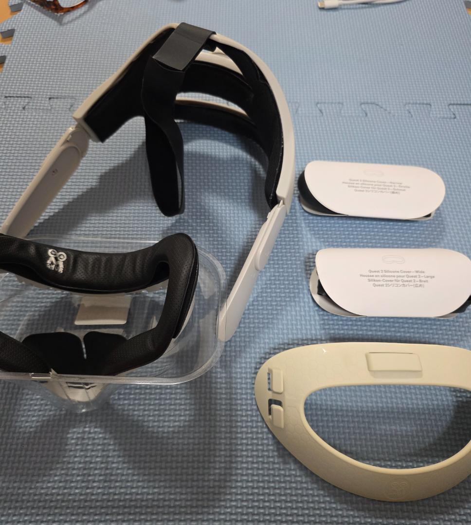  quest 2 256GB　別売りヘッドストラップ、ケース