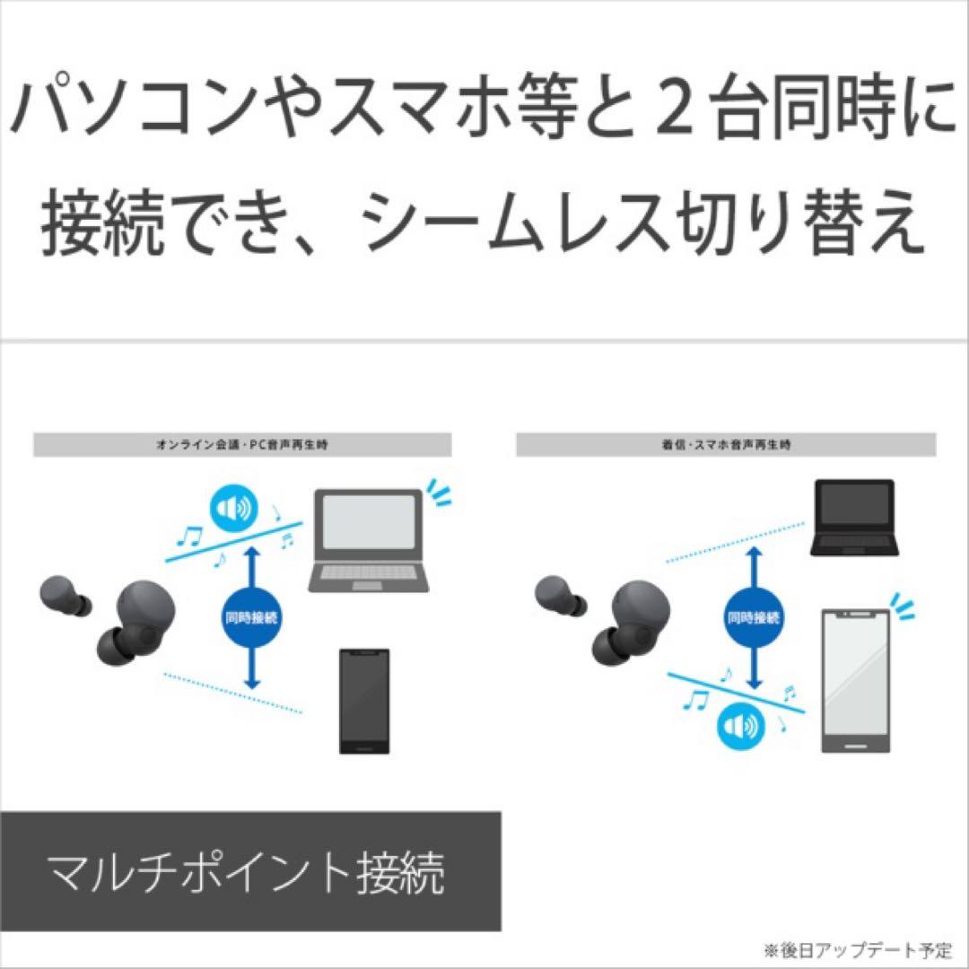 Sony ワイヤレスイヤホン ホワイト WF-LS900NWC