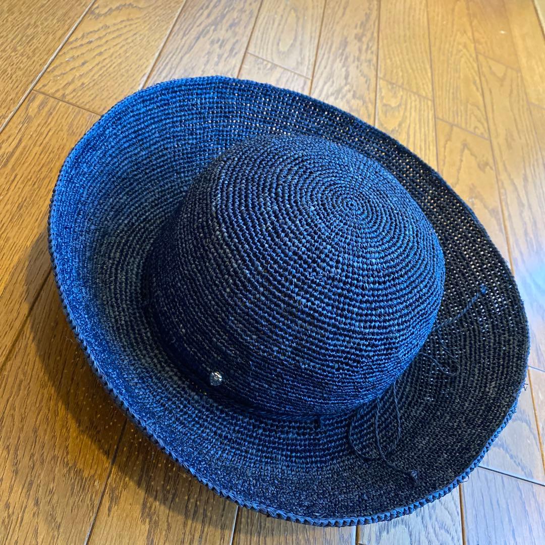 ヘレンカミンスキー　ラフィア　麦わら帽子