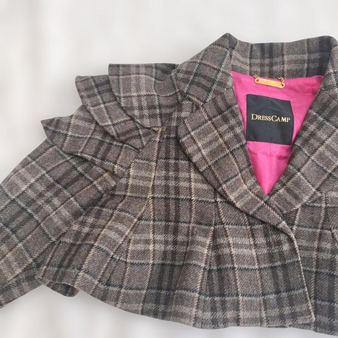 DRESSCAMP フリル付きショートジャケット