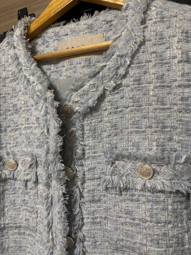 【美品】ストラツイードジャケット