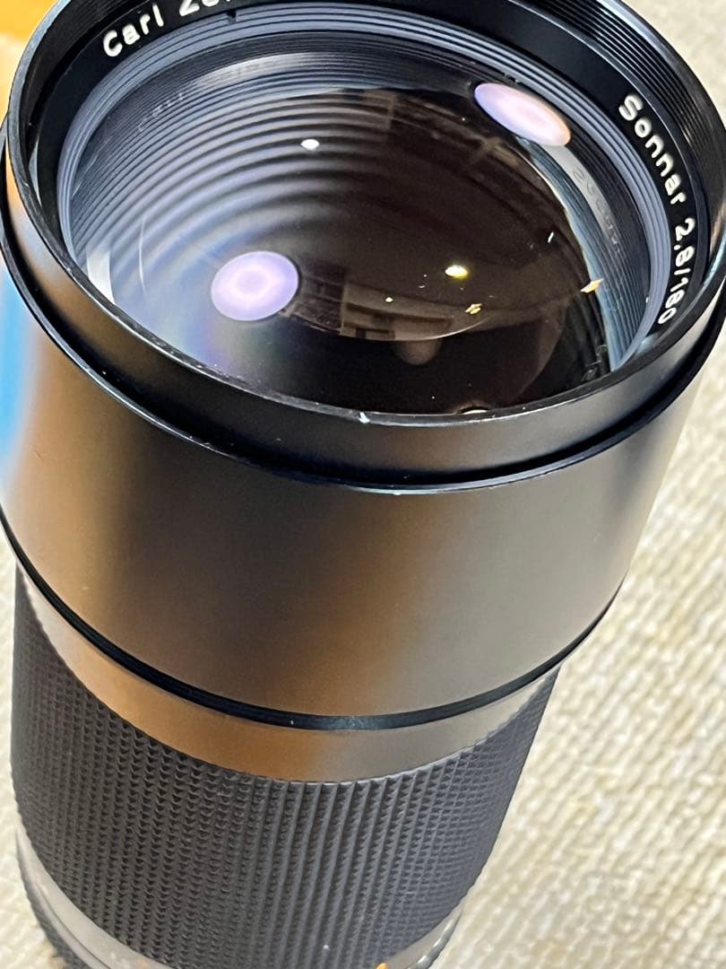 コンタックス Sonnar T* 180mm F2.8 MMJ 中古品