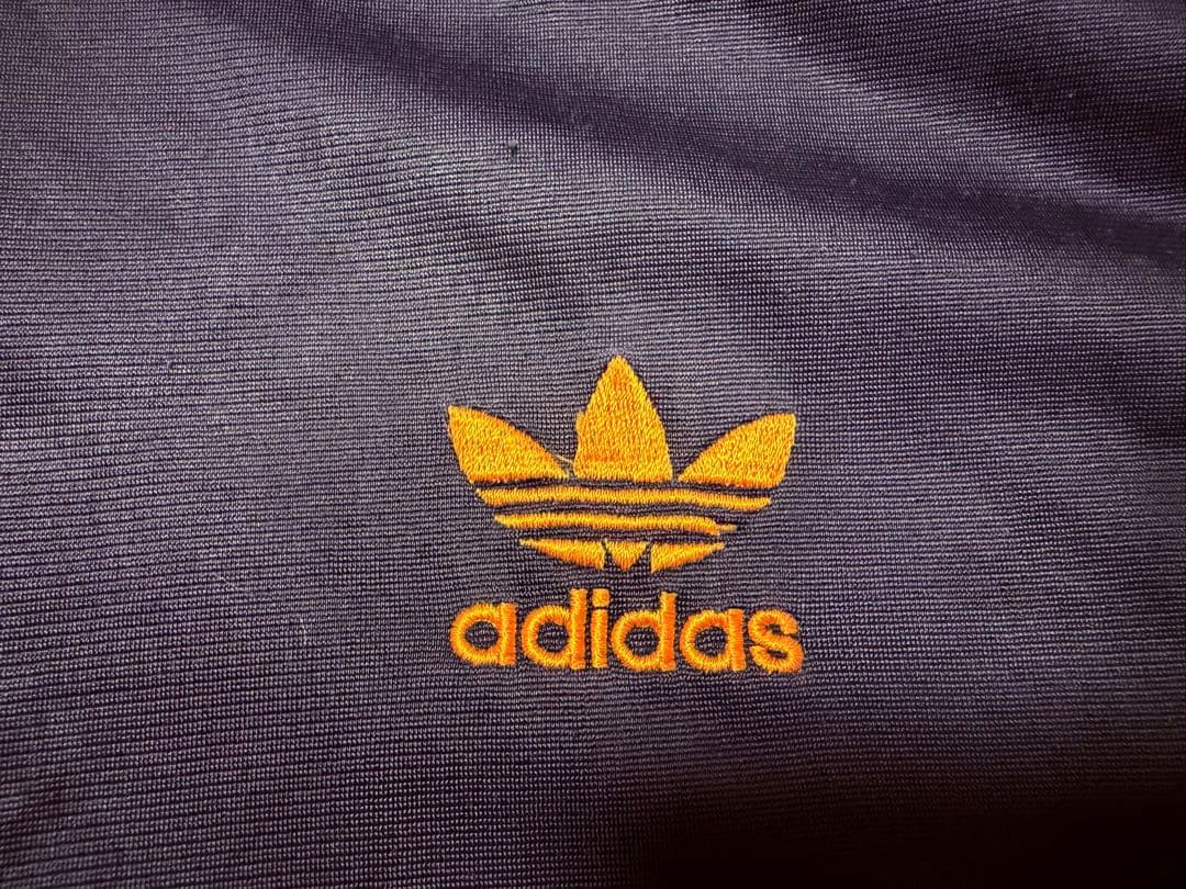 adidas トラックジャケット　ネイビー　オレンジ　セットアップ　ATP復刻