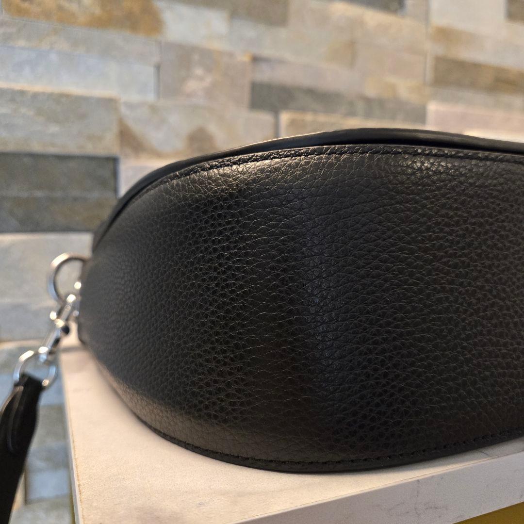 美品　COACH コーチ　ショルダーバッグ　レザー　クリオ　ブラック