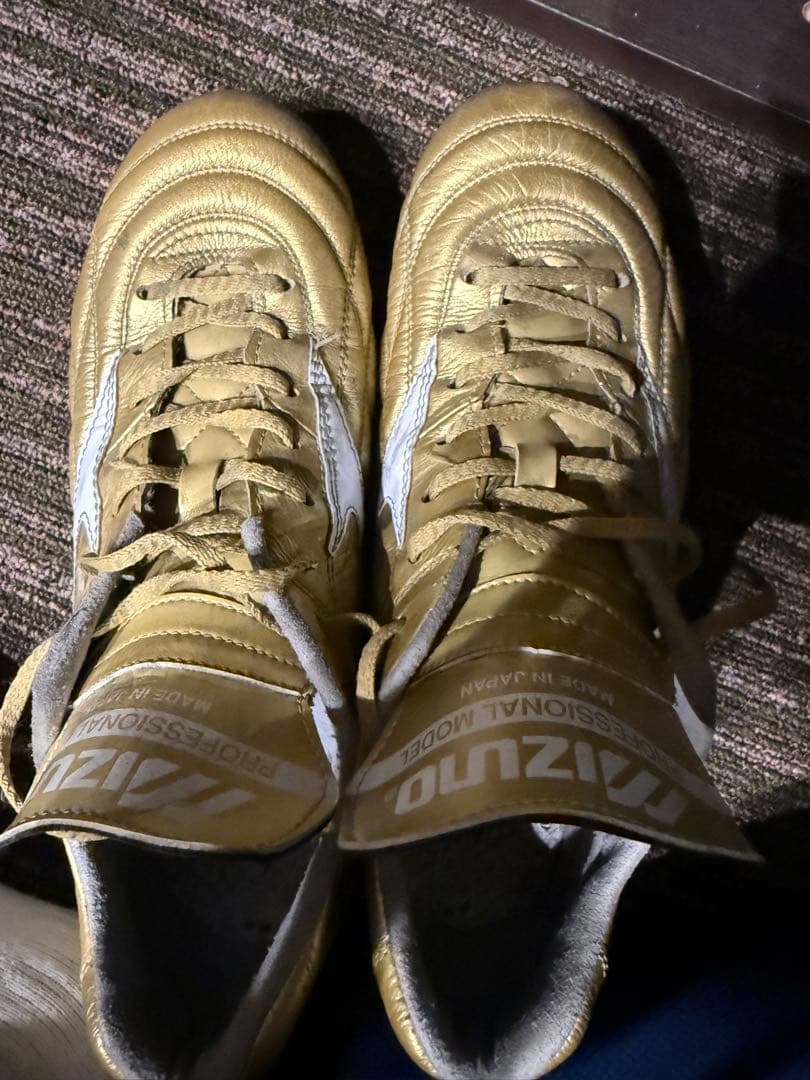 ミズノモレリア2ゴールド