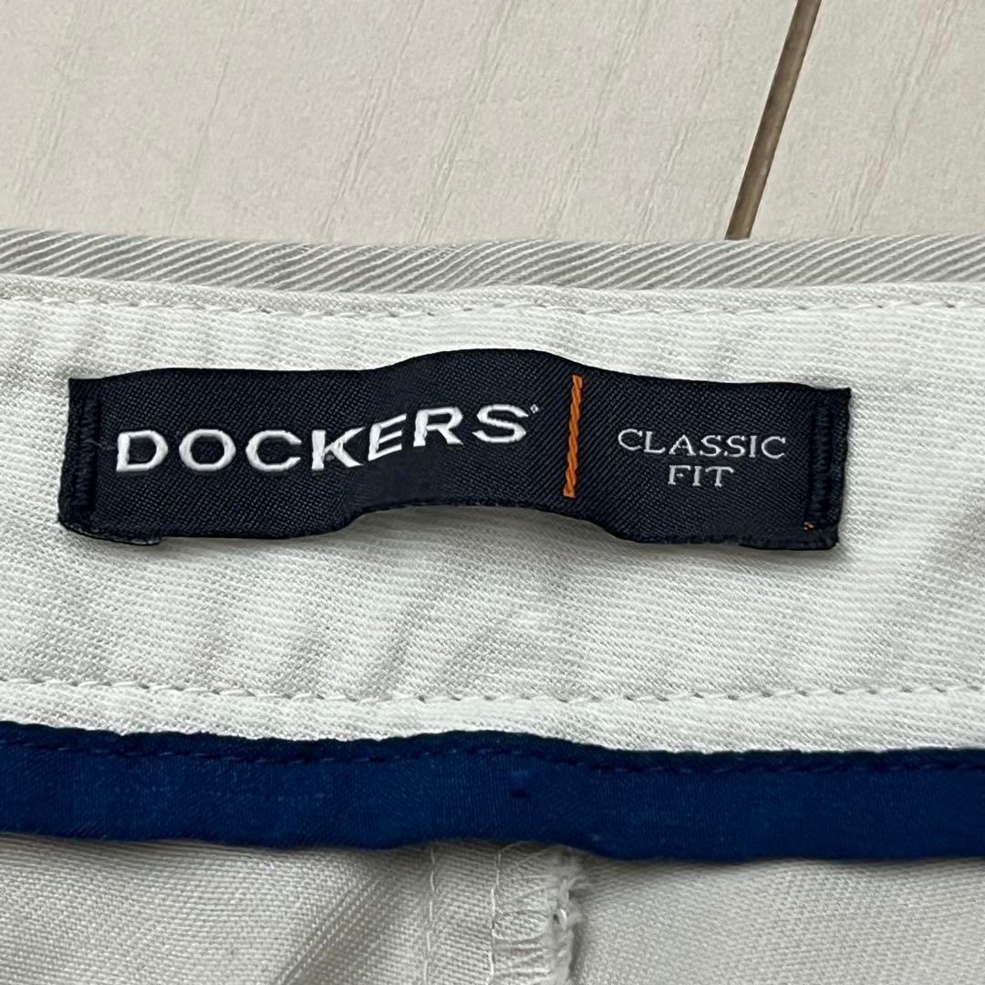 さ*様 Dockers 2タック チノパン オフホワイト W38 ワイド 201