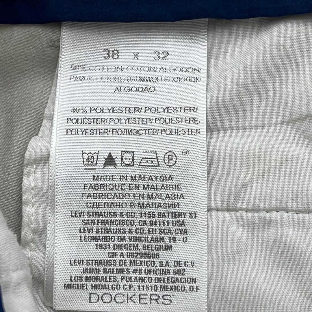さ*様 Dockers 2タック チノパン オフホワイト W38 ワイド 201