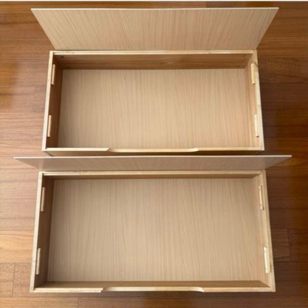 ACTUS ベッド下収納　キャスター付き　2個セット