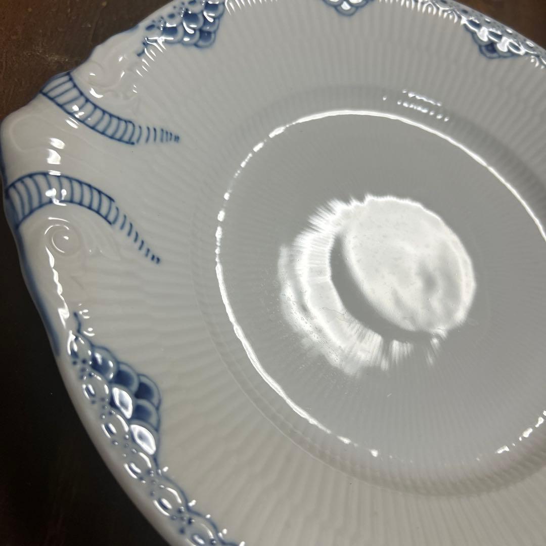 希少　ロイヤルコペンハーゲン　プリンセス　BBプレート　ハンドル付きプレート