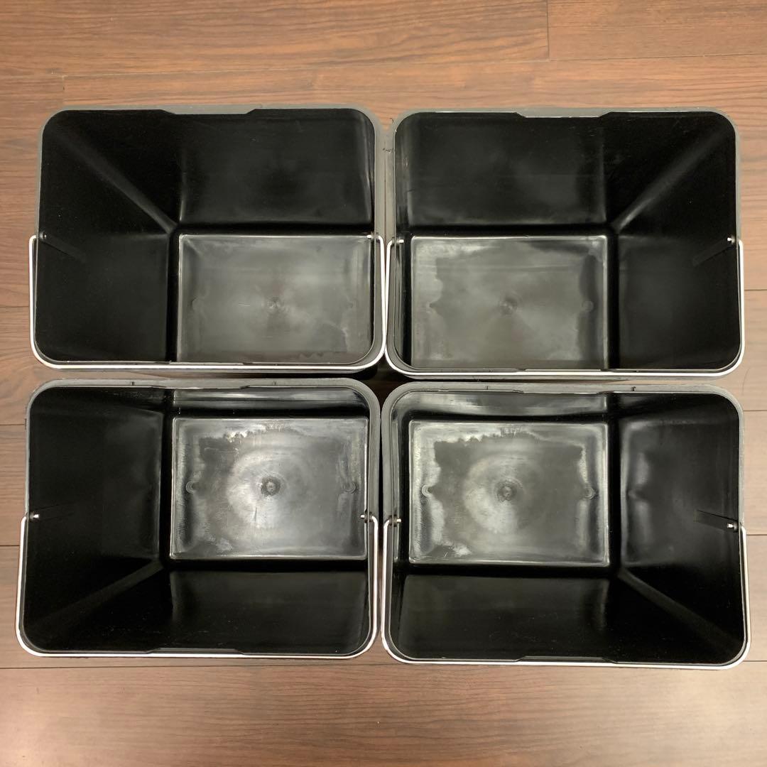 スリムダストボックス　おしゃれ　二段式ホワイトごみ箱 分別用バスケット付き