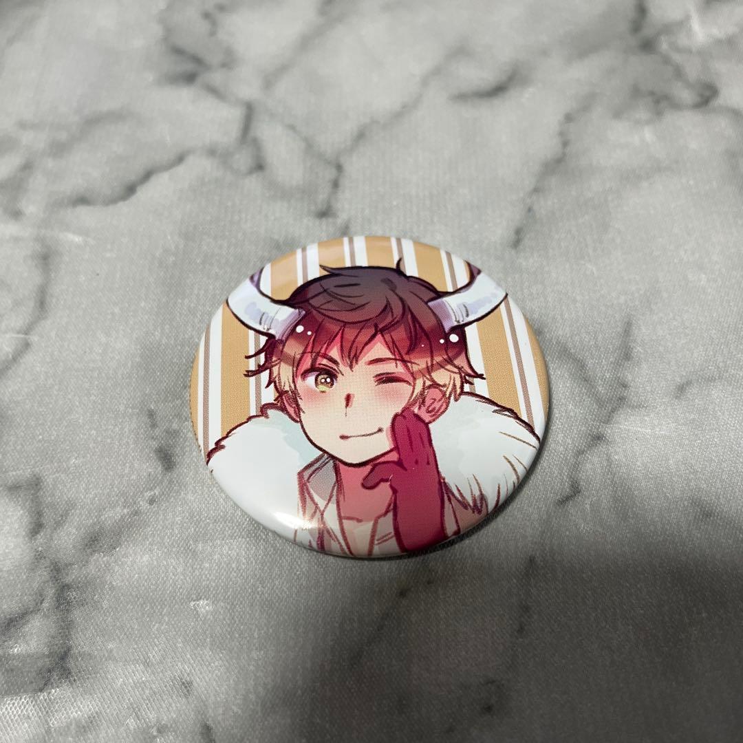 ヘタリア　缶バッジ　つのたりあ