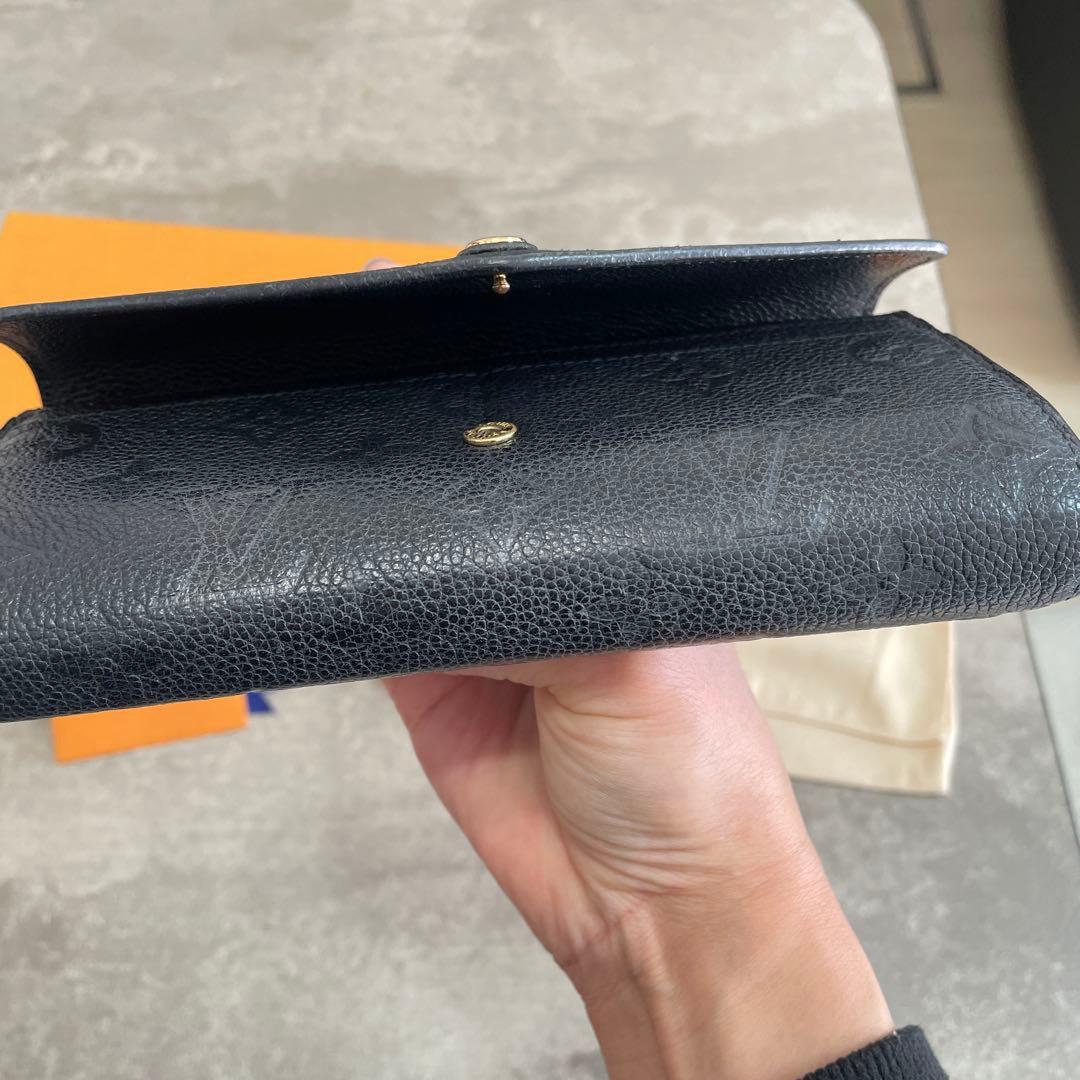 LOUIS VUITTON ポルト・フォイユ・サラ・モノグラム・アンプラント