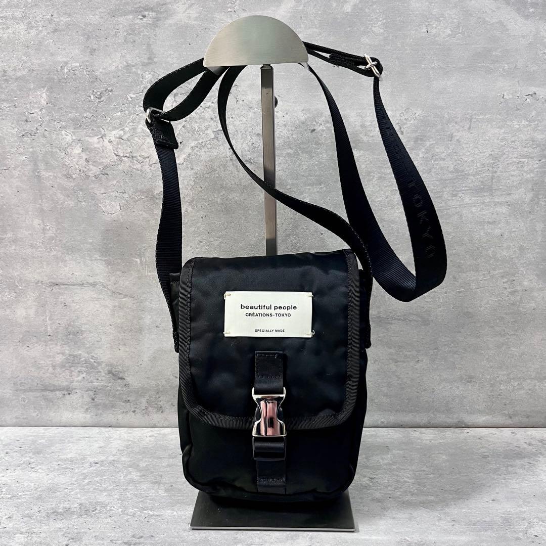 極美品✨beautiful people STUDIOUS別注 ショルダーバッグ