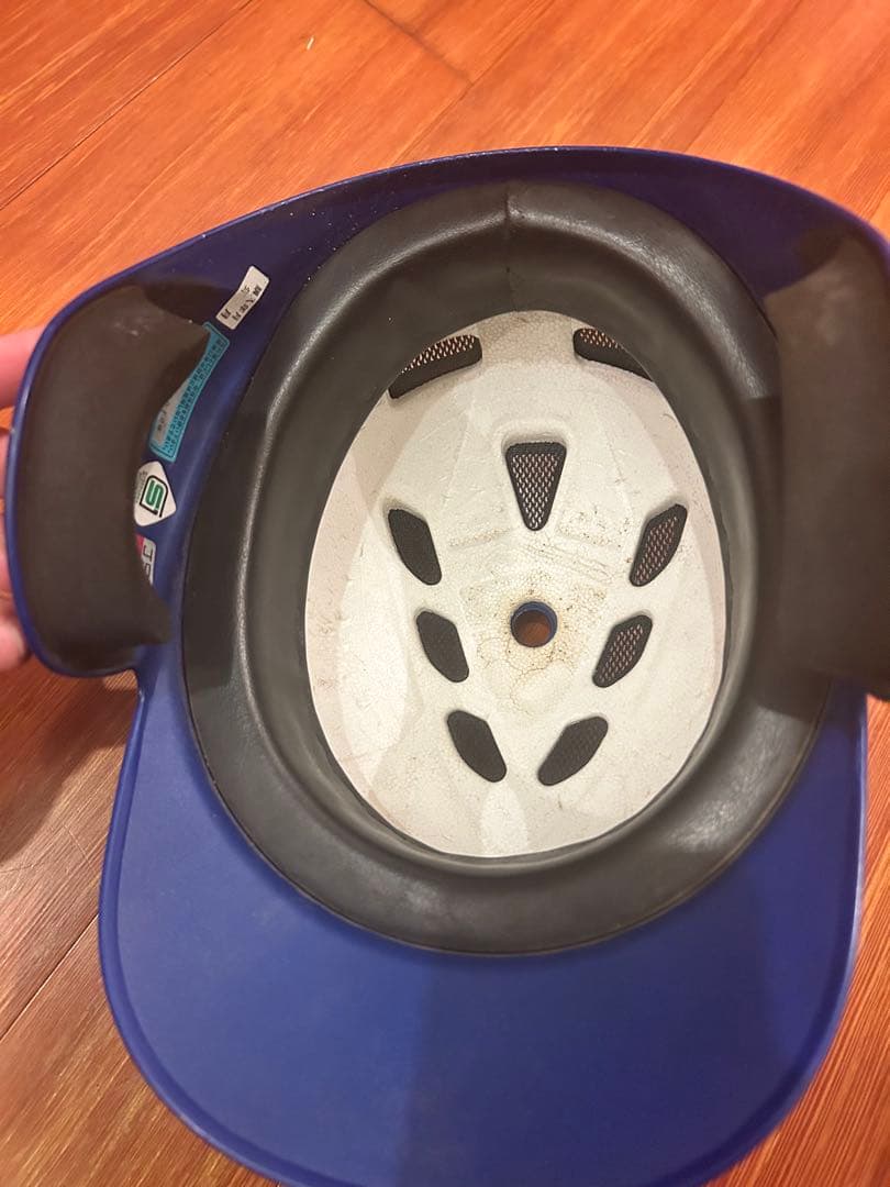 野球、バッター用ヘルメット 青 6個セット