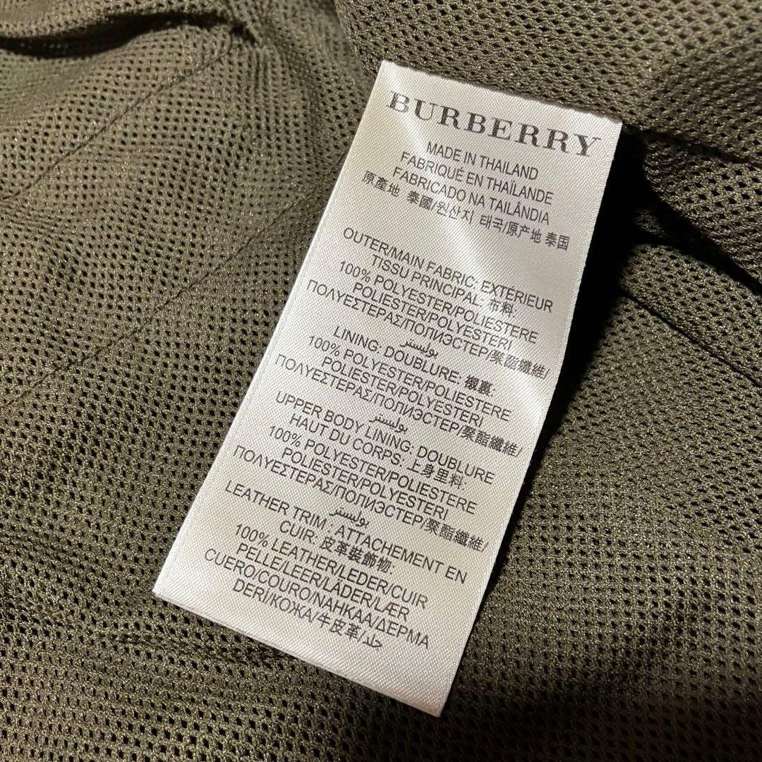 BURBERRY BRIT バーバリーブリット ナイロンコート カーキ