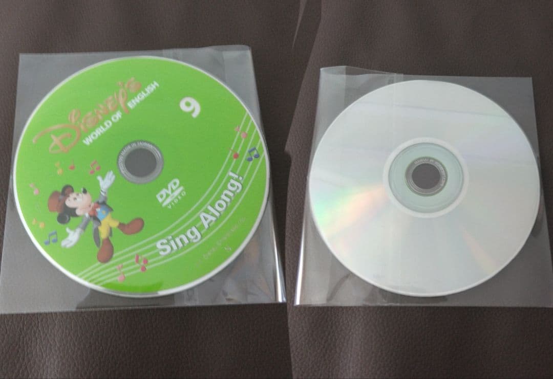 Disney ディズニー Sing along シングアロング DVD CD