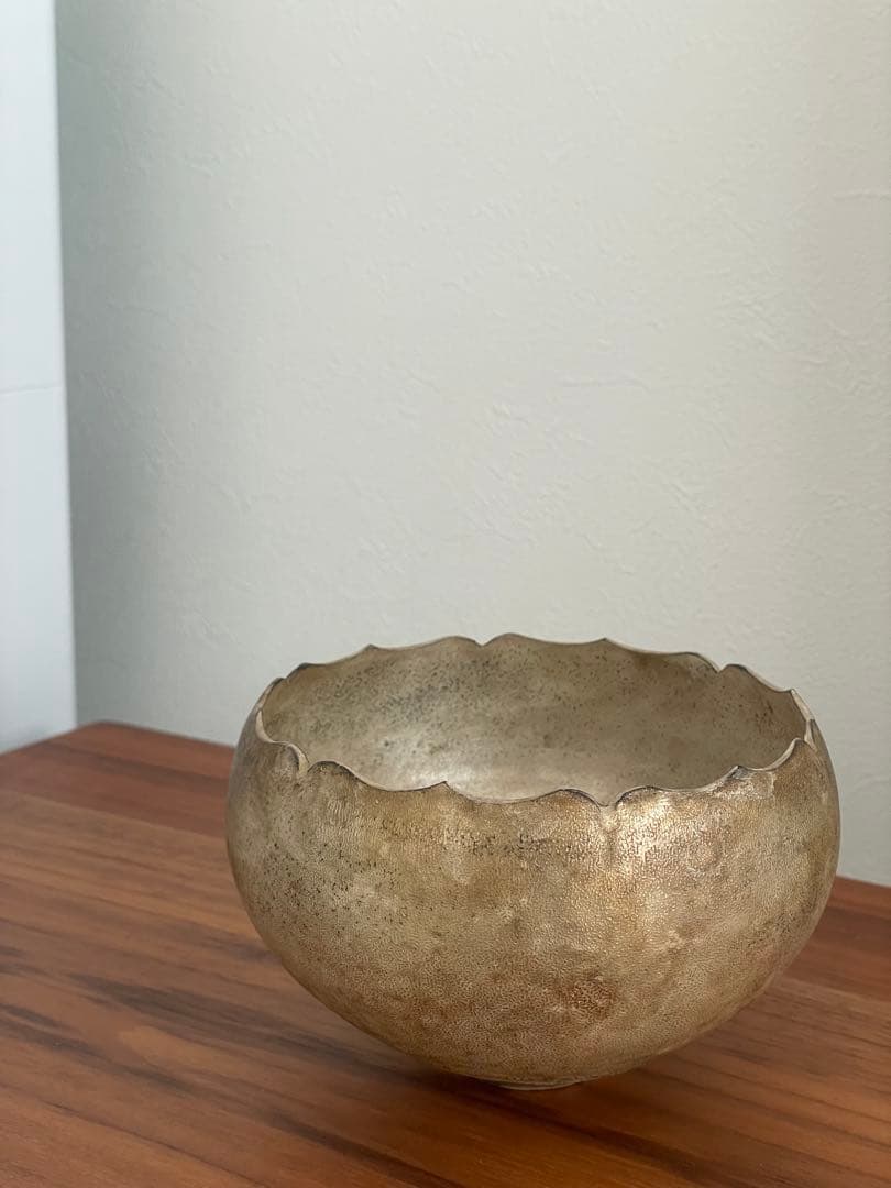 伊藤剛俊さん　銀彩碗