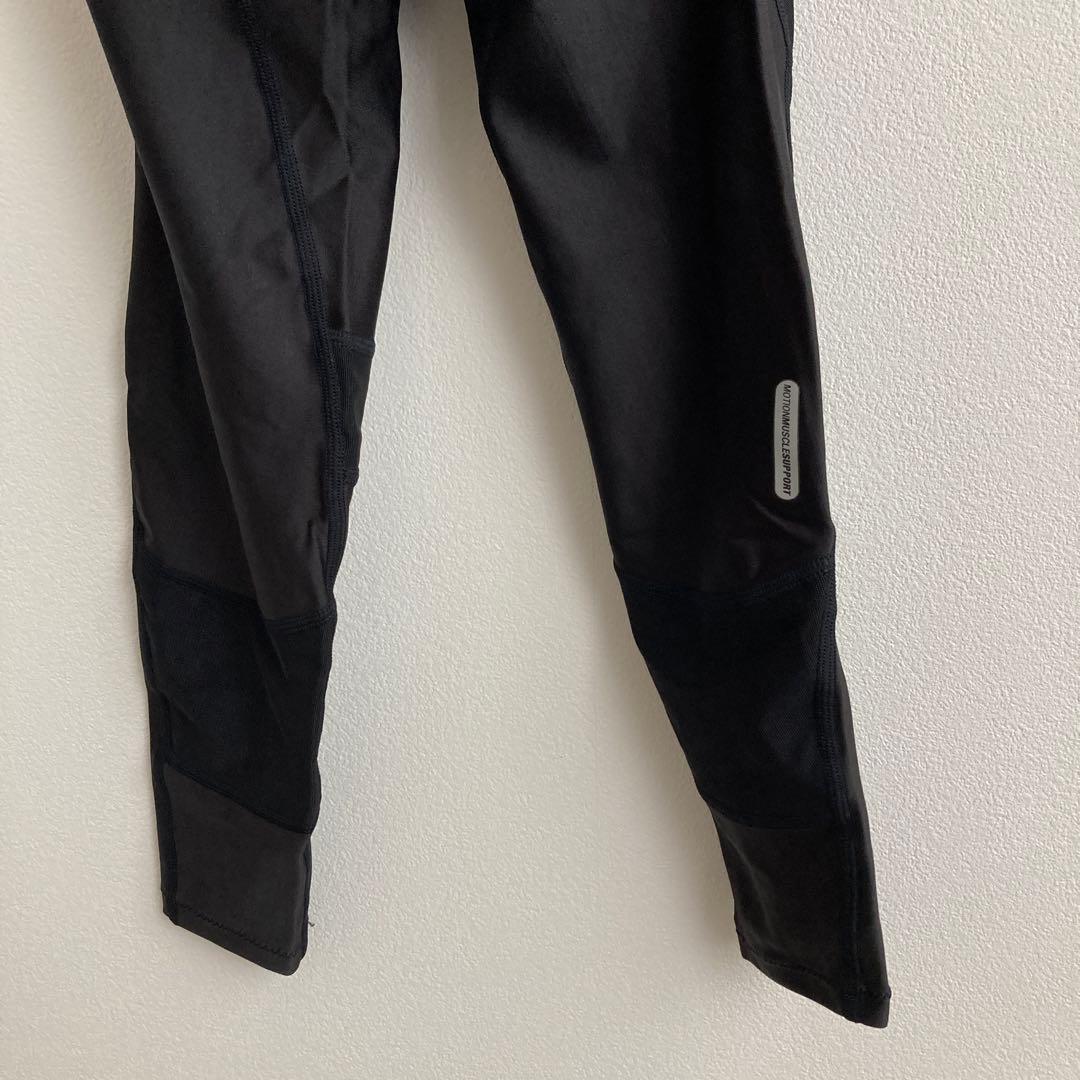 アシックス　メンズ　ロングタイツ　M　レギンス　モーションマッスルサポート脚足