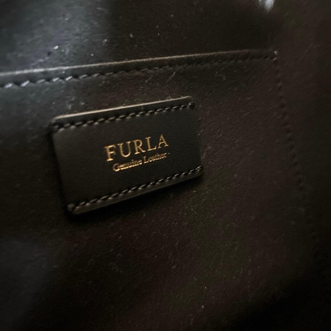 【新品】FURLA コスタンザ 巾着 2way ショルダーバッグ ブラック黒