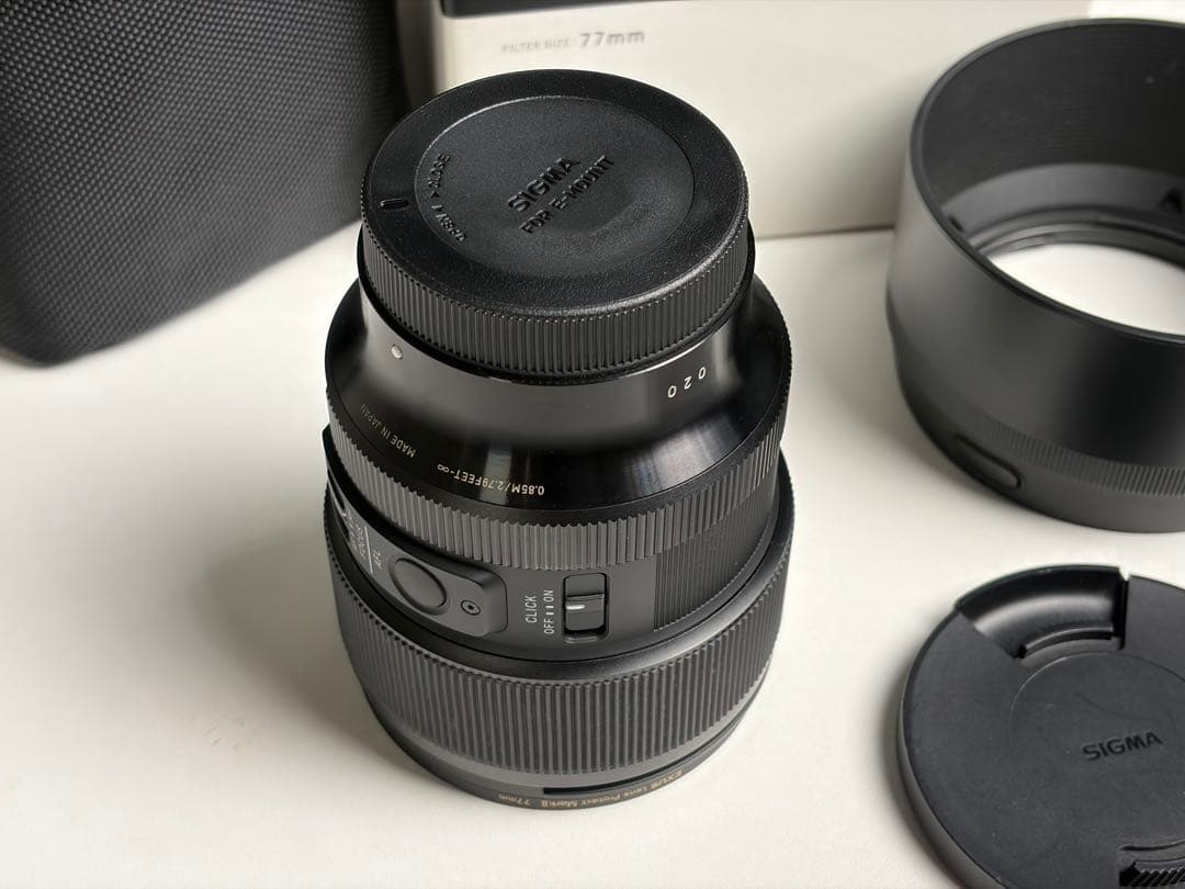 【美品】SIGMA 85mm F1.4 DG DN Art ソニーEマウント