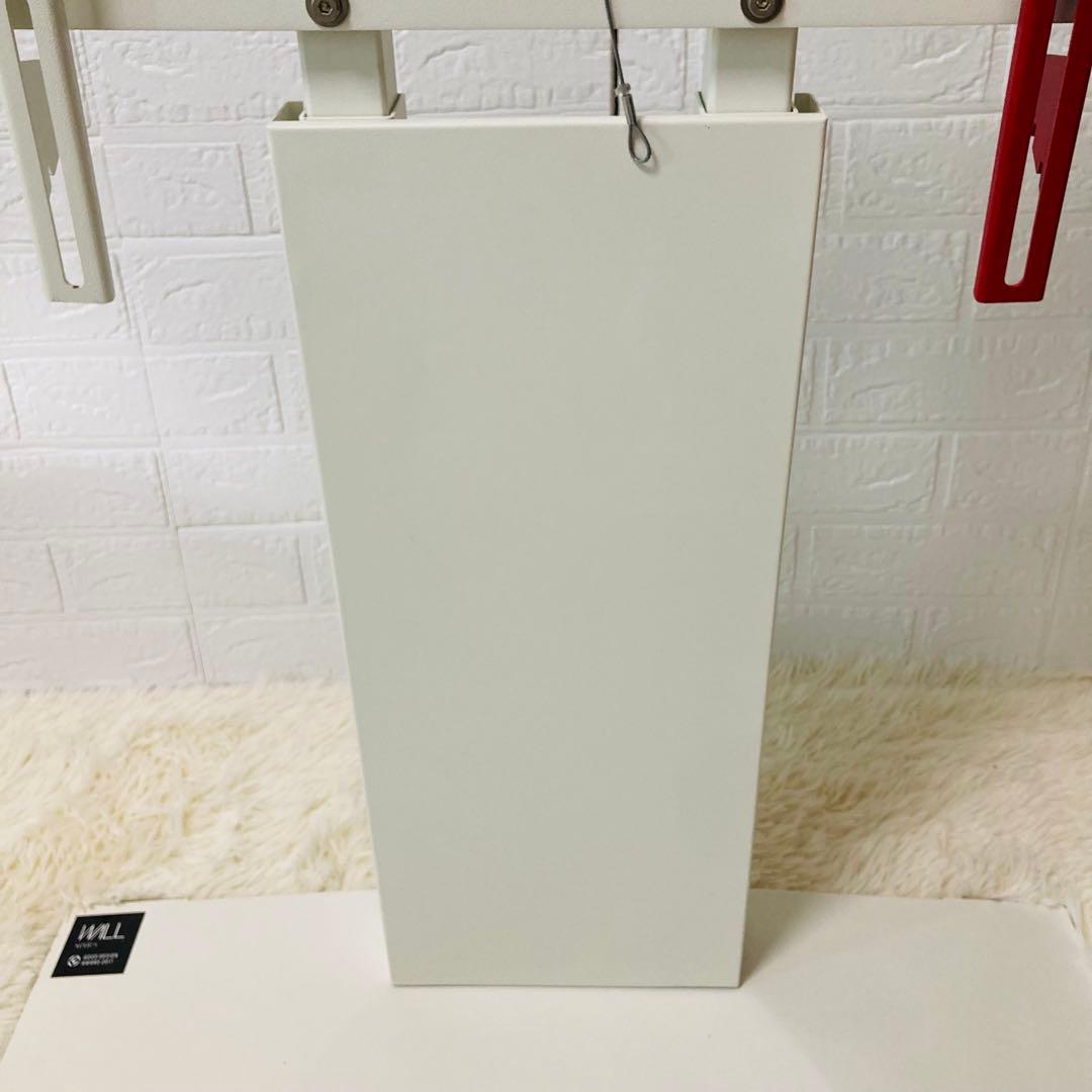 WALL 壁寄せテレビスタンド V3 ロータイプ サテン　ホワイト