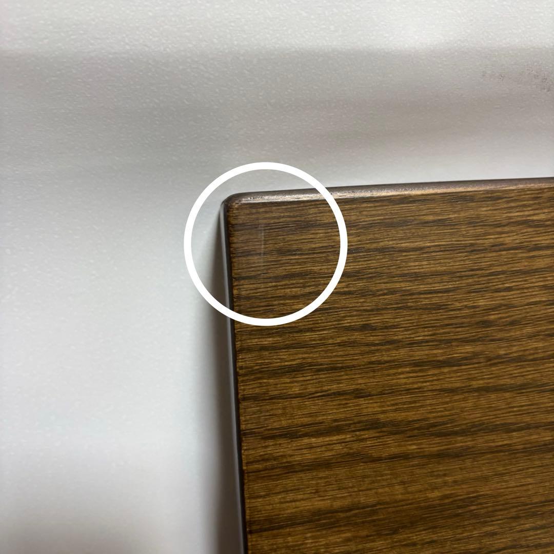 【未使用】こたつ　天板のみ 80cm×120cm スクエア　ブラウン