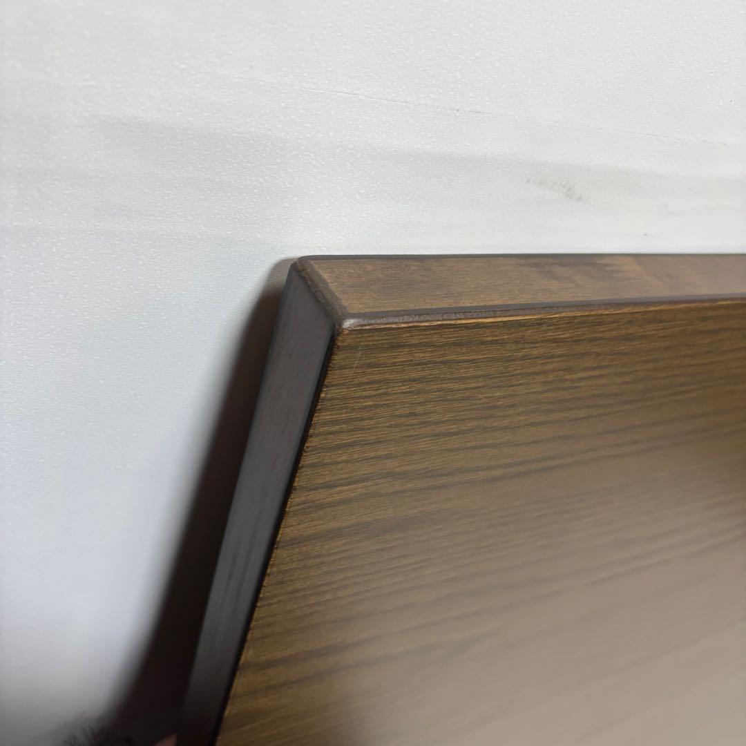 【未使用】こたつ　天板のみ 80cm×120cm スクエア　ブラウン
